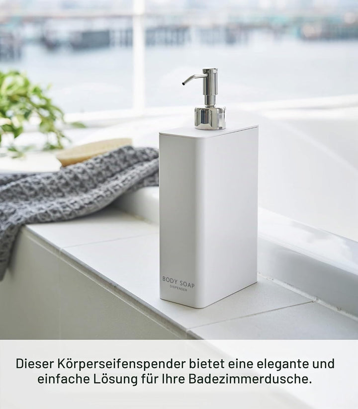 Yamazaki Tower Body Seifenspender, rechteckig, Weiss One Size Weiss, One Size Weiss