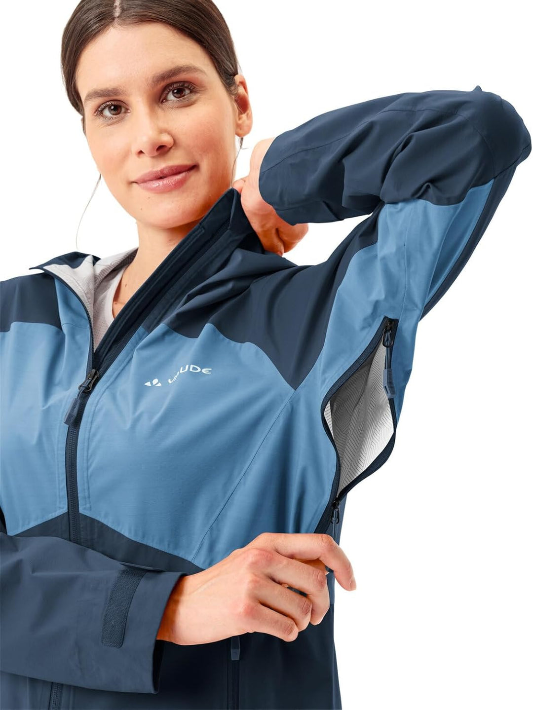 VAUDE Damen Women's Simony 2,5l Jacket Iv Jacke 34 pastel blue, 34 pastel blue