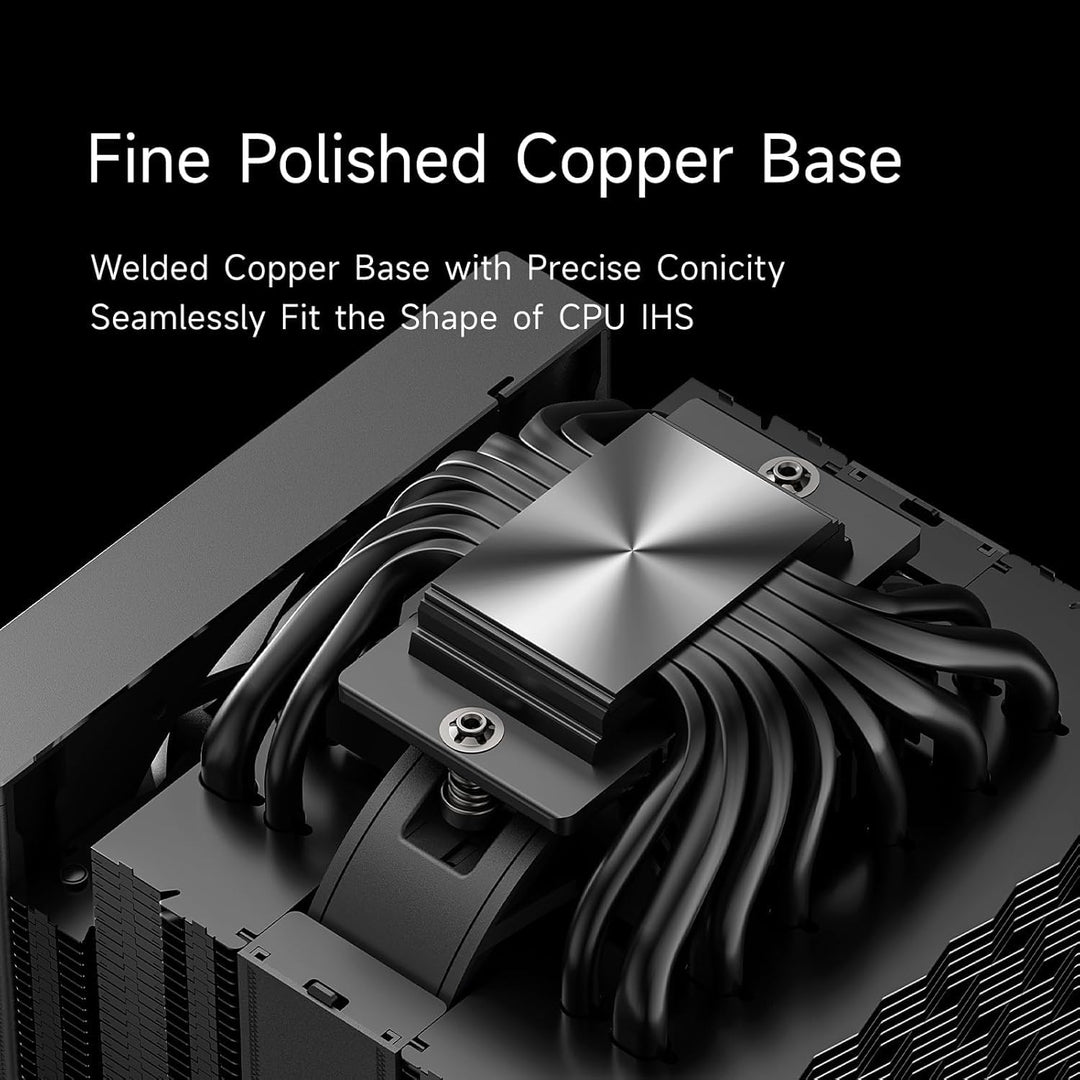PCCOOLER CPS RZ820 CPU Kühler, 290W Dual Tower CPU-Luftkühler, 8 Heatpipes CPU Kühlung mit drei Modi
