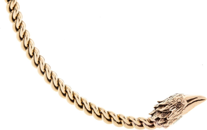 Windalf Frauen Torques RAVONA Ø 13 cm Wikinger Halsschmuck Odins Raben Schmuck Handarbeit Bronze
