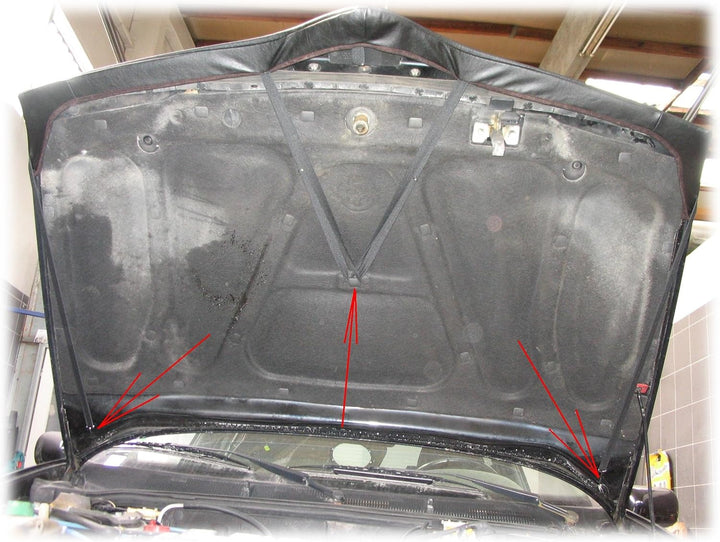 AB-00007 AUTO-BRA kompatibel mit Alfa Romeo 145-146 Bj. 1994-2001 Haubenbra Steinschlagschutz Tuning