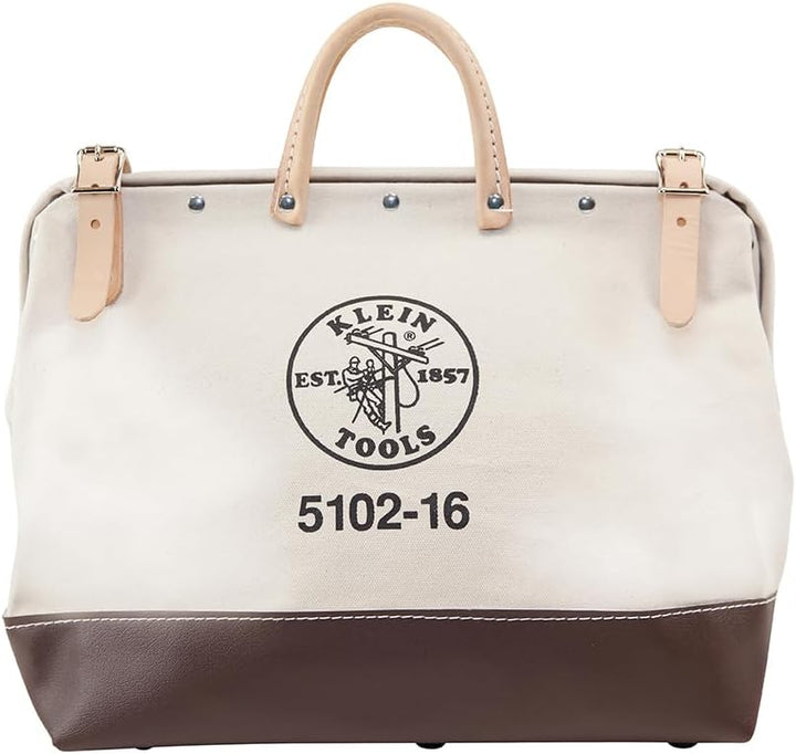 Werkzeugtasche, Leinen-Tasche für Handwerkzeuge ist robuster Organizer mit Stahlrahmen, kleine Werkz