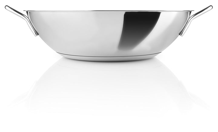 Eva-Trio | Wok Ø32/5,0l Edelstahl | Stor overflade og høje Sider | Edelstahl