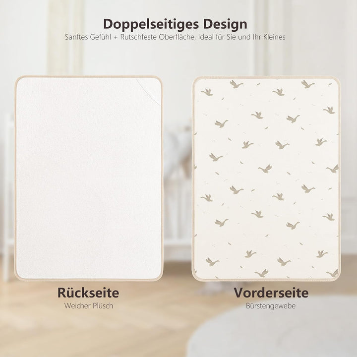 Susurration 2er Pack Bettunterlage Wasserdicht Kinder 75x90 cm Waschbar Matratzenschoner Baby Inkont