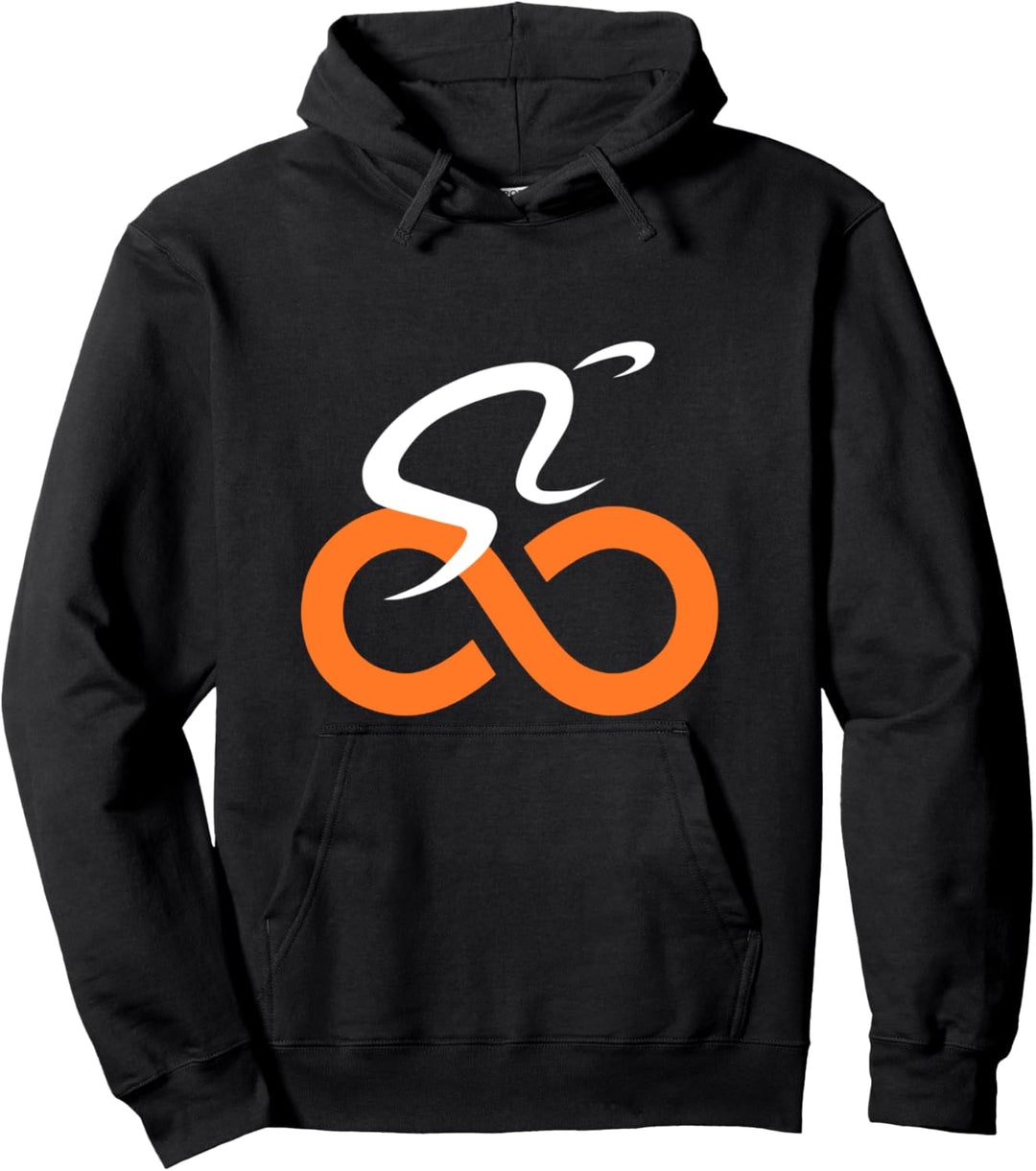 Radfahrer Unendlichkeit Symbol Fahrrad Bike Geschenk Pullover Hoodie
