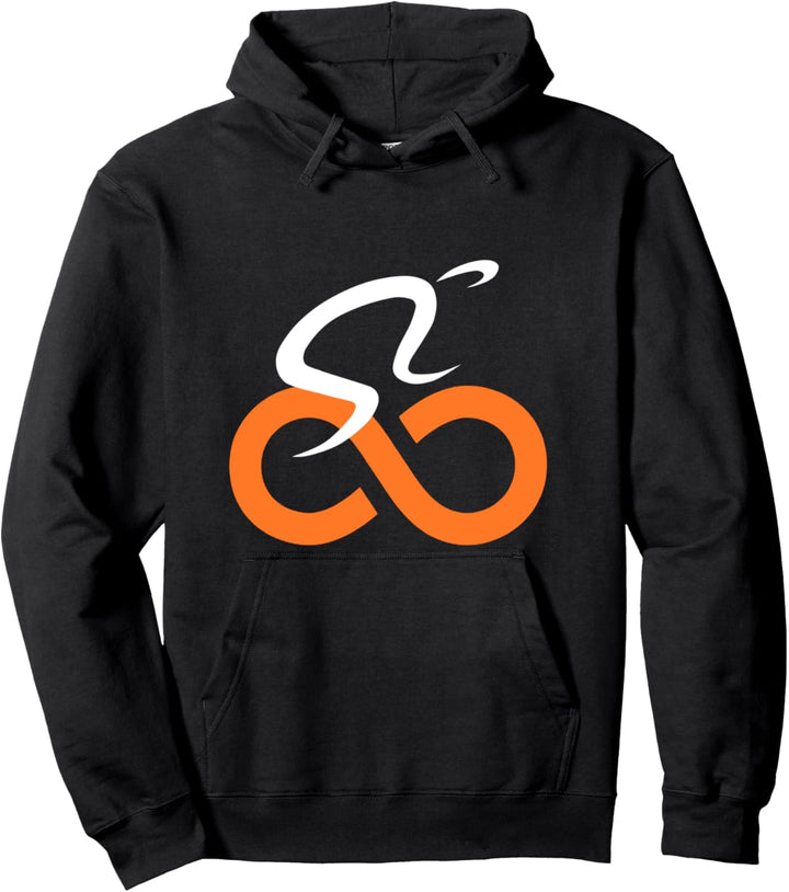 Radfahrer Unendlichkeit Symbol Fahrrad Bike Geschenk Pullover Hoodie