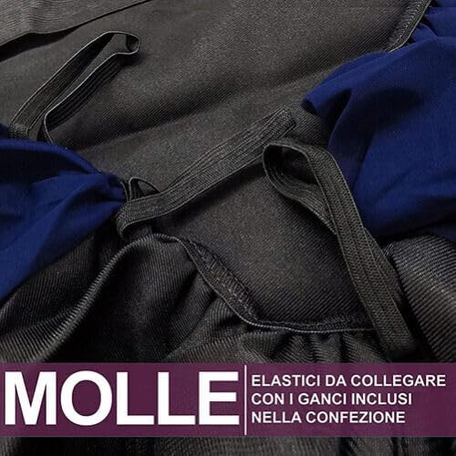 Rebeca Shop® Sitzbezüge Kompatibel für Aygo | Hergestellt in Italien | Set Vordersitzbezüge und Rück