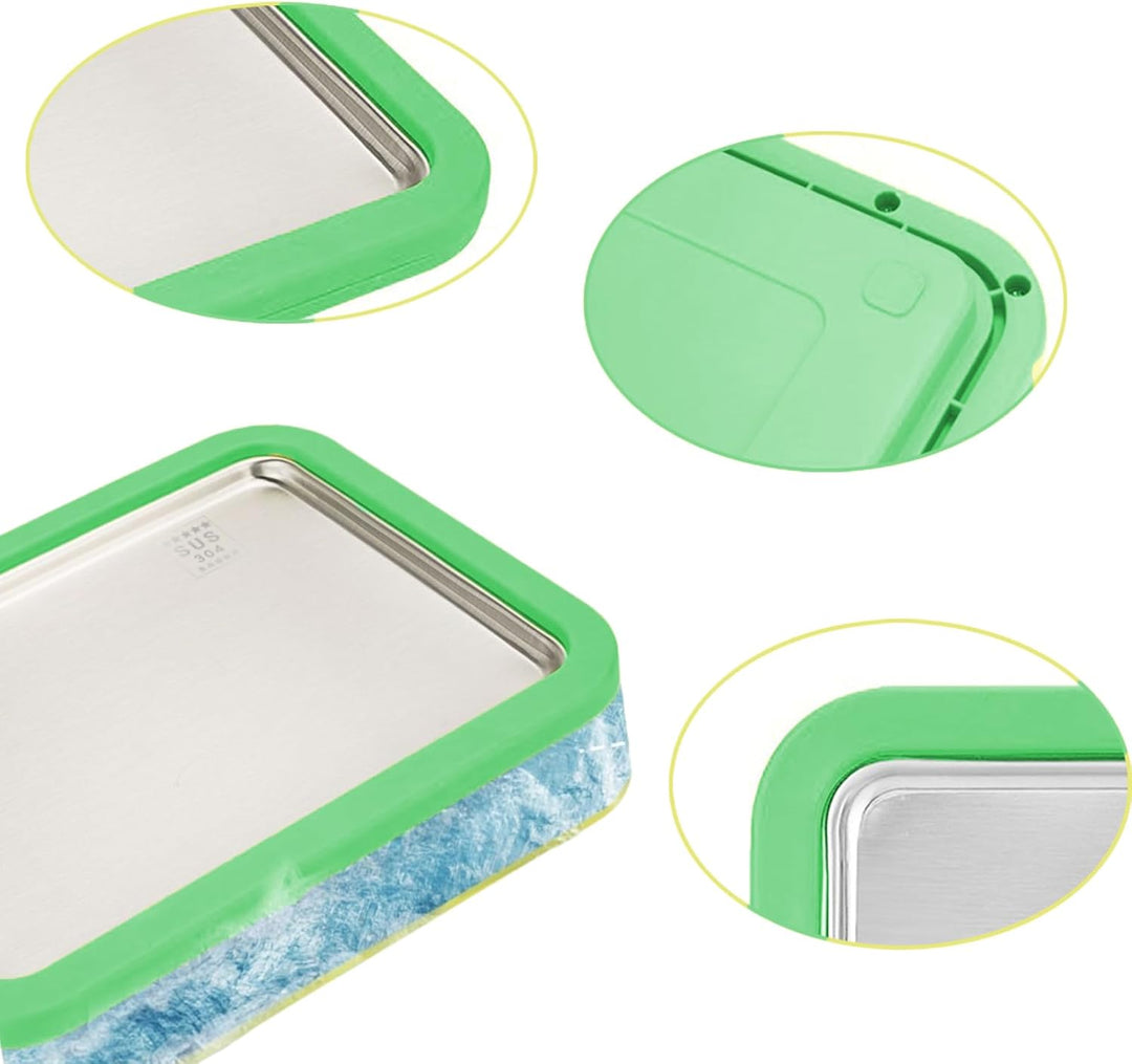 Eabdice Eisplatte Eis Rolls zum Eis Machen DIY, Eisplatte zum eis machen, Rolled Ice Cream Maker, mi