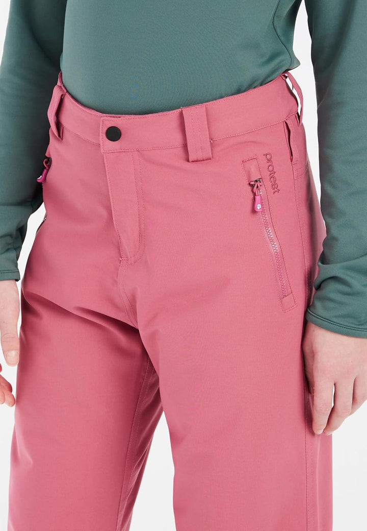 Protest Unisex-Kinder Ski- Und Snowboardhose PRTSTERIO JR 152 Rose Dust, 152 Rose Dust