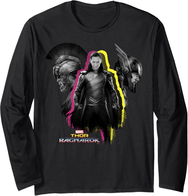 Marvel Thor: Ragnarok Loki Pop Art Langarmshirt