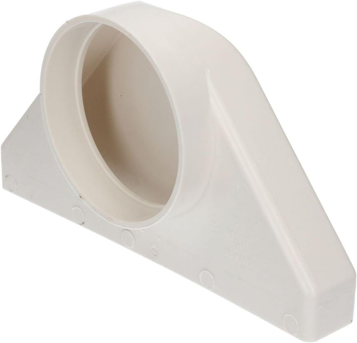 LUTH Premium Profi Parts Umlenkstück 100er Ultraflach 90° Rundrohr 100mmø Auf Flachkanalmuffe Zu 234