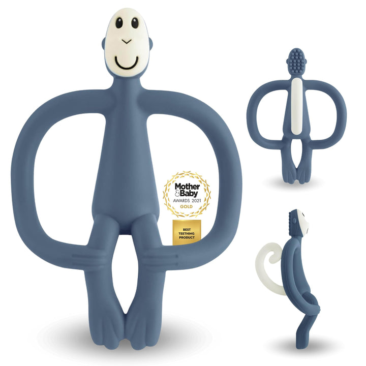 Matchstick Monkey bijtring Airforce Blue, Dunkelblau