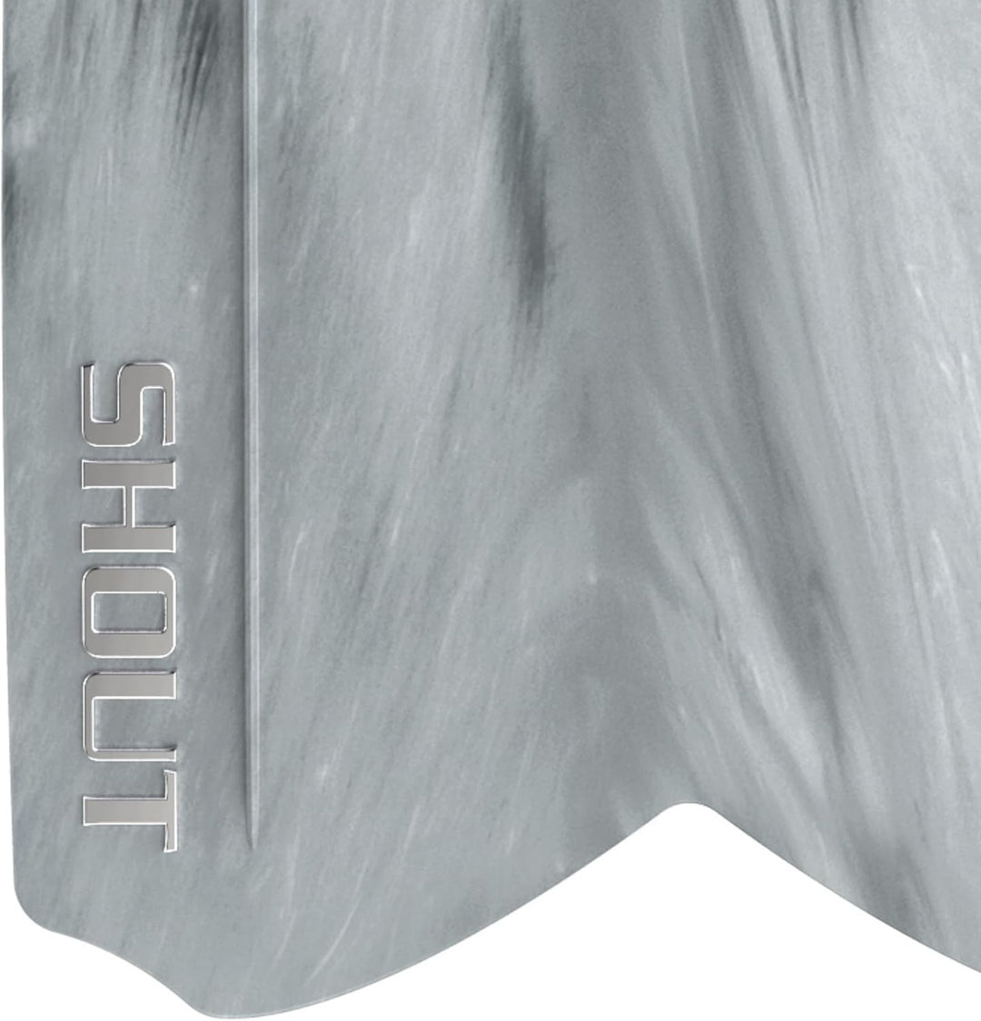 Seac Unisex-Adult Shout Lange Fussteilflossen für die Unterwasserjagd und zum Freitauchen Grau 36/38