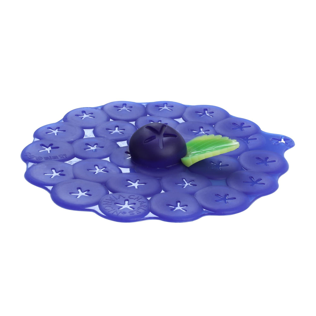 Charles Viancin - Blueberry Silikon-Deckel für die Aufbewahrung von Lebensmitteln - 15cm - BPA-frei