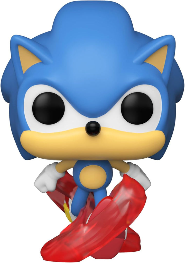 Funko Pop! Games 30th-Running Sonic The Hedgehog - Vinyl-Sammelfigur - Geschenkidee - Offizielle Han
