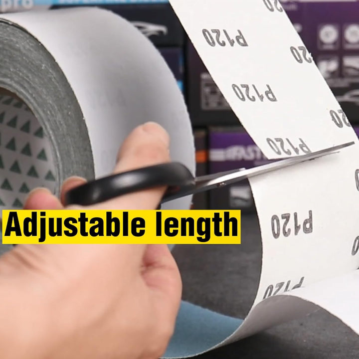 FASTPLUS Selbstklebende Premium PSA Abarasive Rolle Longboard Schleifpapier Sticky Back Longboard Ko