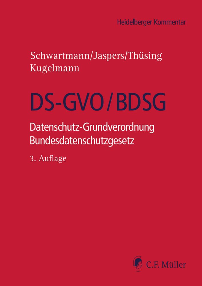 DS-GVO/BDSG: Datenschutz-Grundverordnung Bundesdatenschutzgesetz (Heidelberger Kommentar), Gebundene