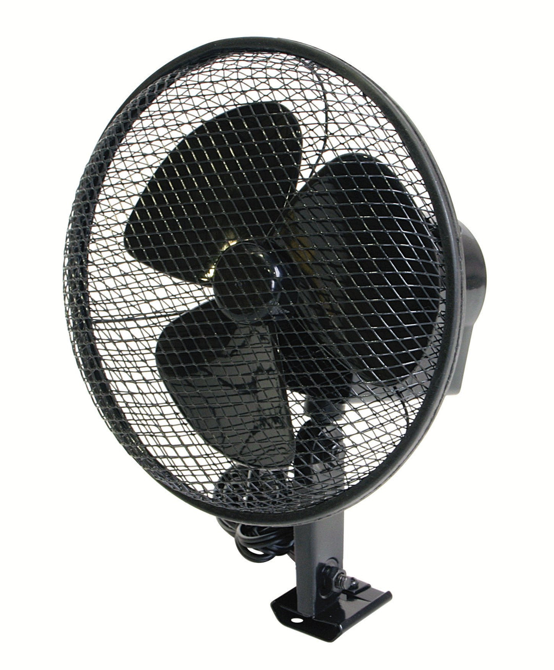 Lampa 73101 Ventilator 'Jumbo', 12V, oszillierend, 15 cm Durchmesser, Schwarz (Schwarz)