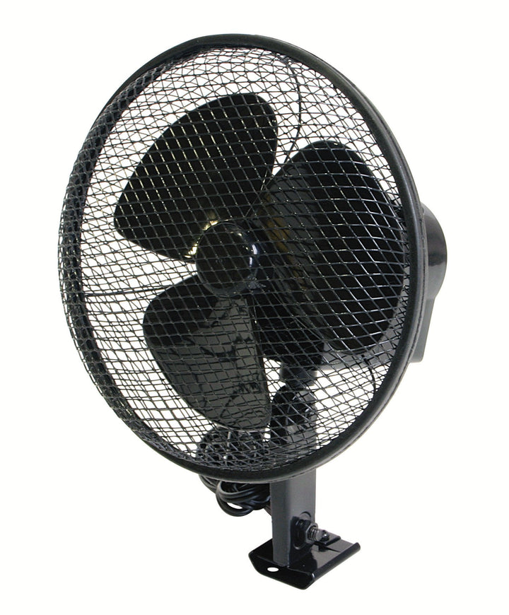 Lampa 73101 Ventilator 'Jumbo', 12V, oszillierend, 15 cm Durchmesser, Schwarz (Schwarz)
