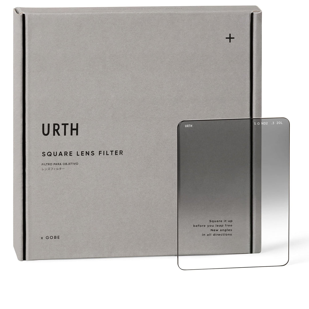 Urth 75 x 100mm Grauverlaufsfilter Soft ND2 (1 Stop) GND Filter (Plus+), ND2