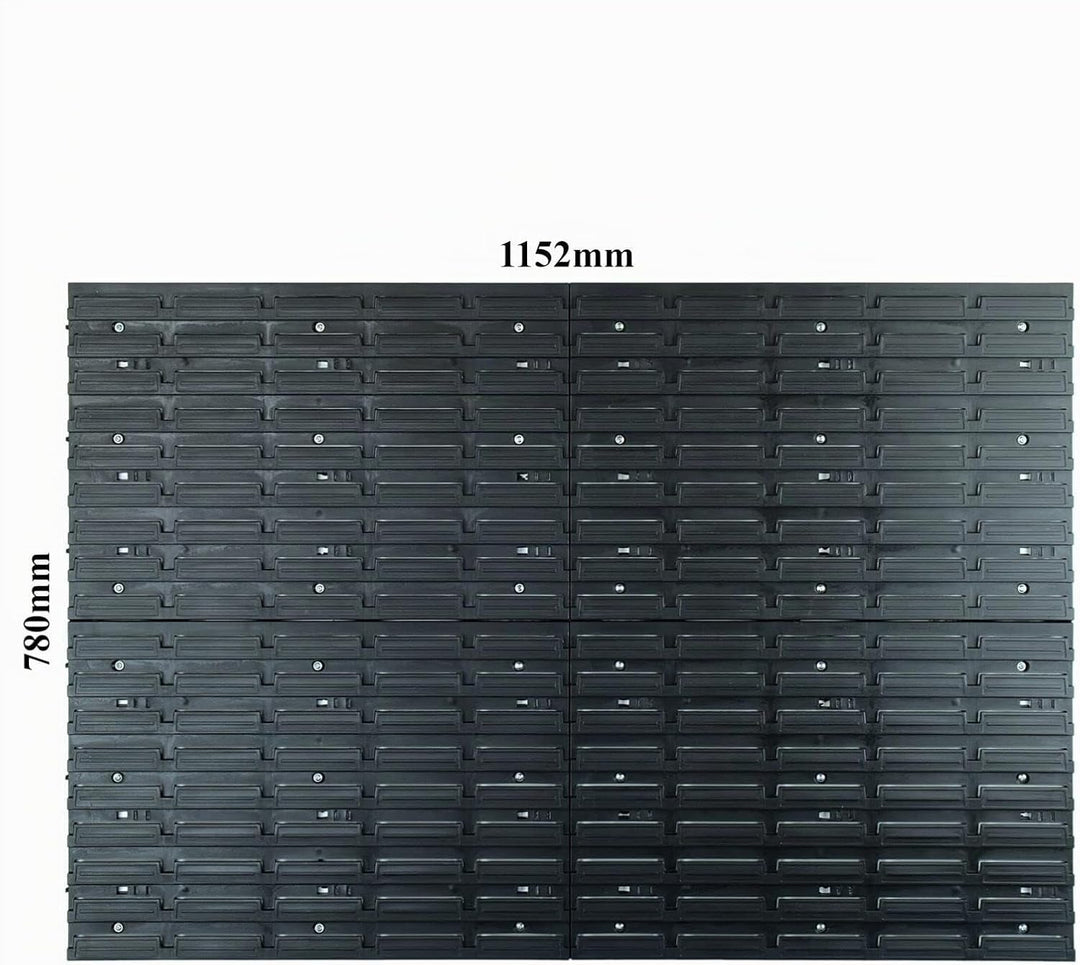 65-tlg. Werkzeugwand Set 1152 x 780 mm Werkstattwand Werkstattregal Lochwand mit Werkzeughaltern für