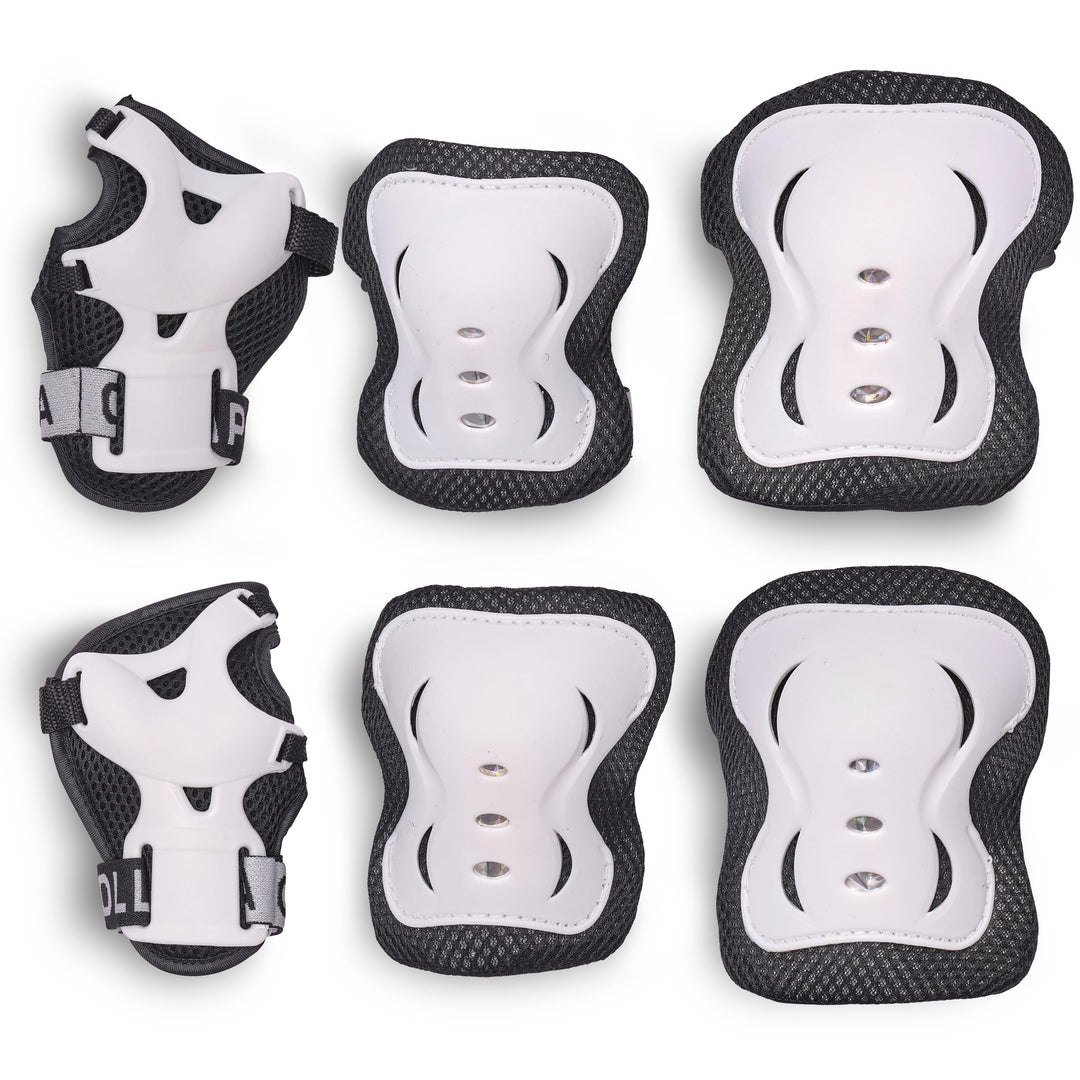 Apollo Schoner Set für Kinder, Knie und Ellenbogenschützer Kinder und für Handgelenk, Protektoren Ki