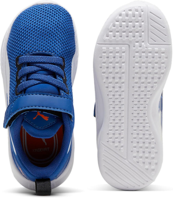 PUMA Unisex Kinder Flyer Runner V Inf Sneaker 20 EU Cobalt Glaze Puma White Puma Black, 20 EU Cobalt