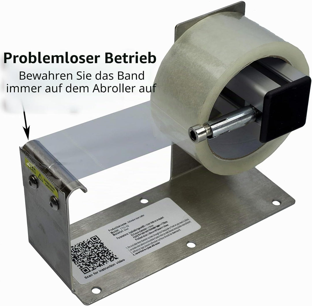 LDS Industry klebebandabroller Desktop-Tischplatte schwer/packband, grosser Tischbandspender für 2 i