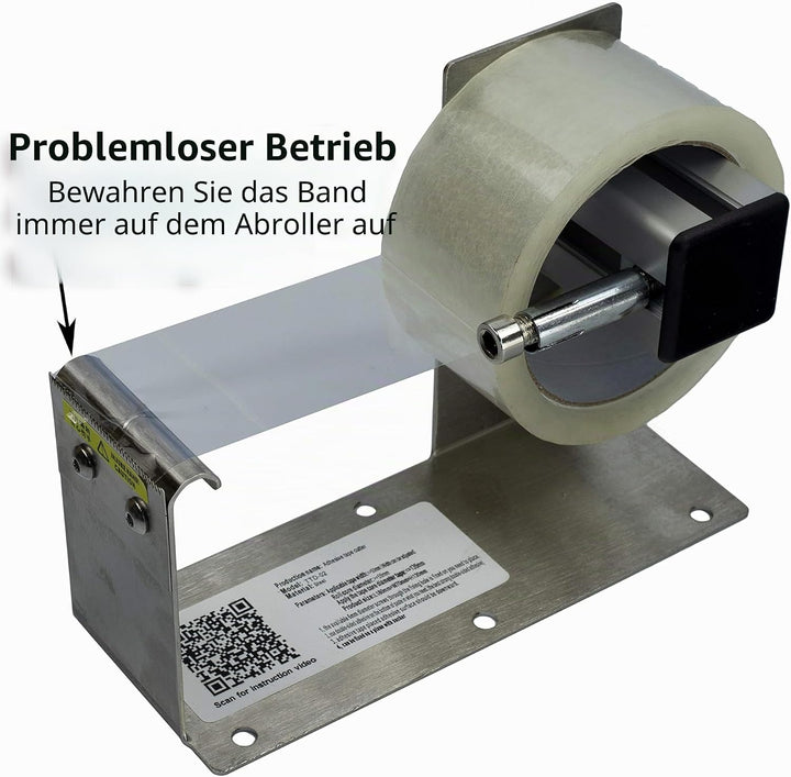 LDS Industry klebebandabroller Desktop-Tischplatte schwer/packband, grosser Tischbandspender für 2 i