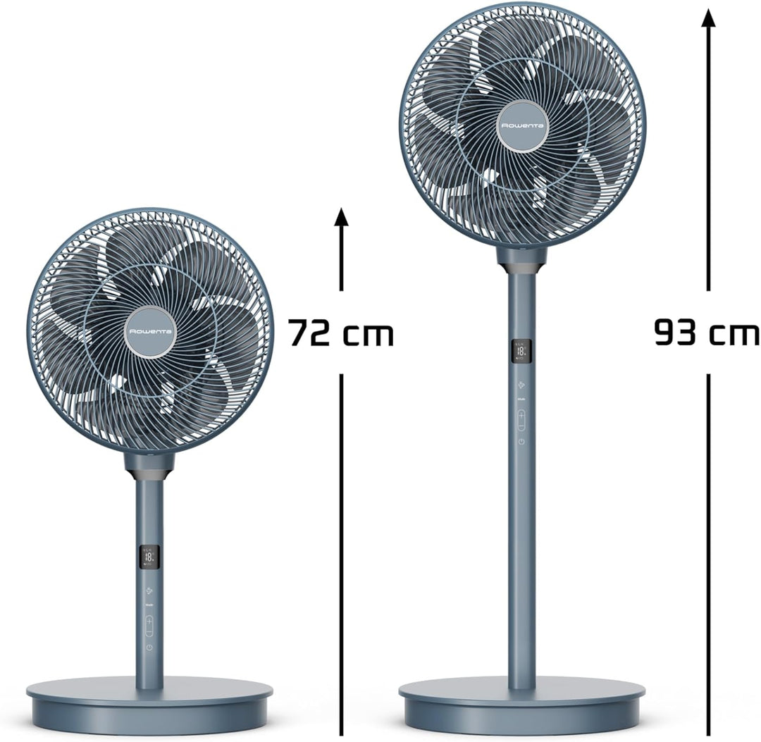 Rowenta Turbo Swift Silence Standventilator, multidirektionale Schwenkfunktion, bis zu 50% Energieei