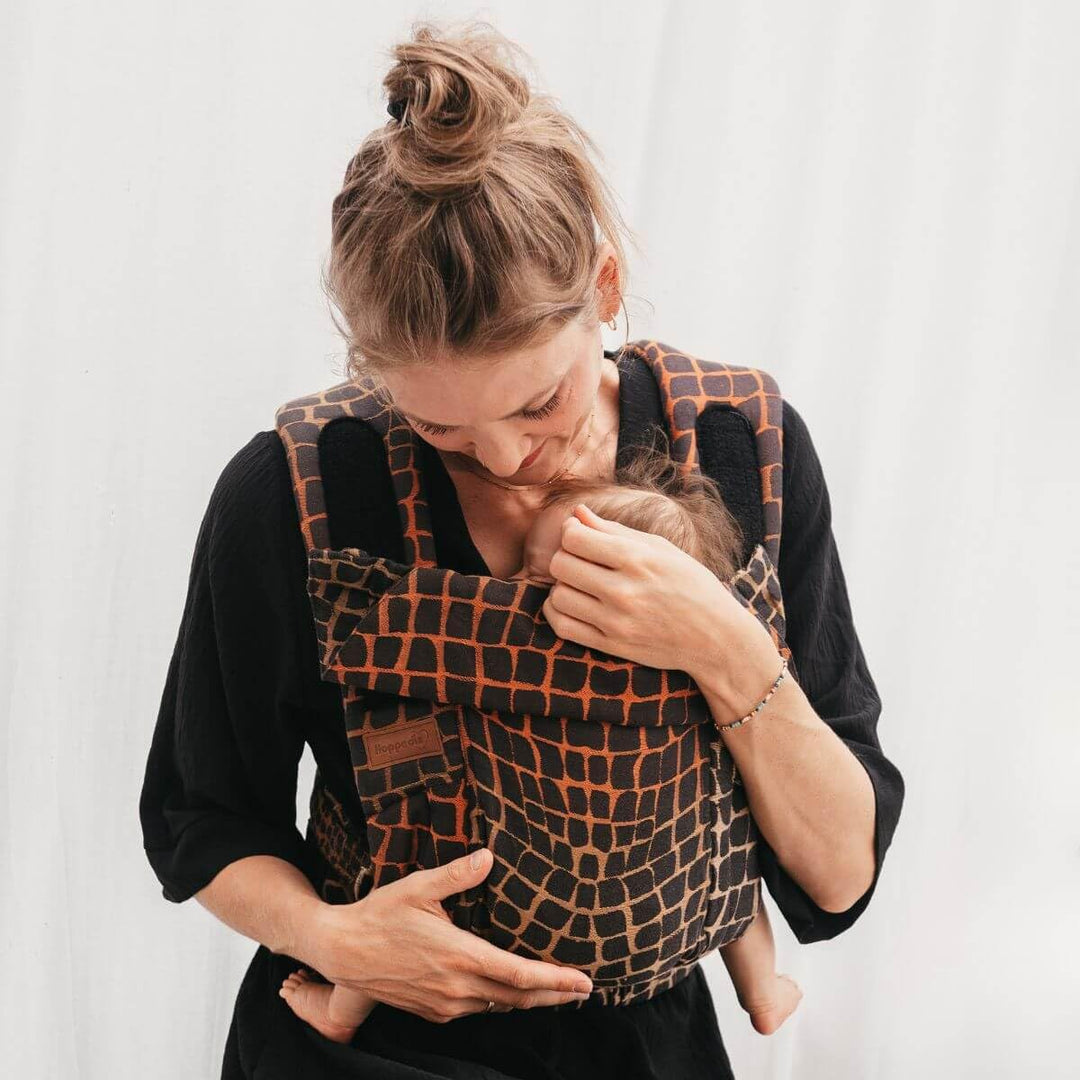 Hoppediz Babytrage Bondolino b.pure Design Darwin black B.Pure Darwin black, B.Pure Darwin black