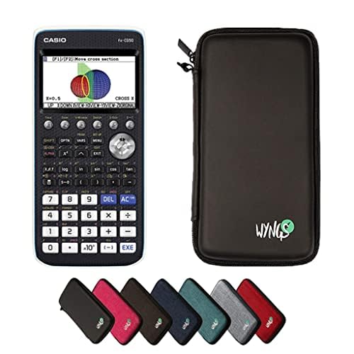 CALCUSO Sparpaket: Casio FX-CG 50 Grafikrechner + WYNGS Schutztasche schwarz + Erweiterte Garantie v