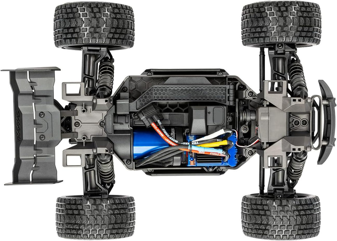 TRAXXAS MINI-XRT 3S-Power 4x4 rot 1/16 Monster-Truck RTR Brushless, HD-Teile, mit 2S Lipo/Lader