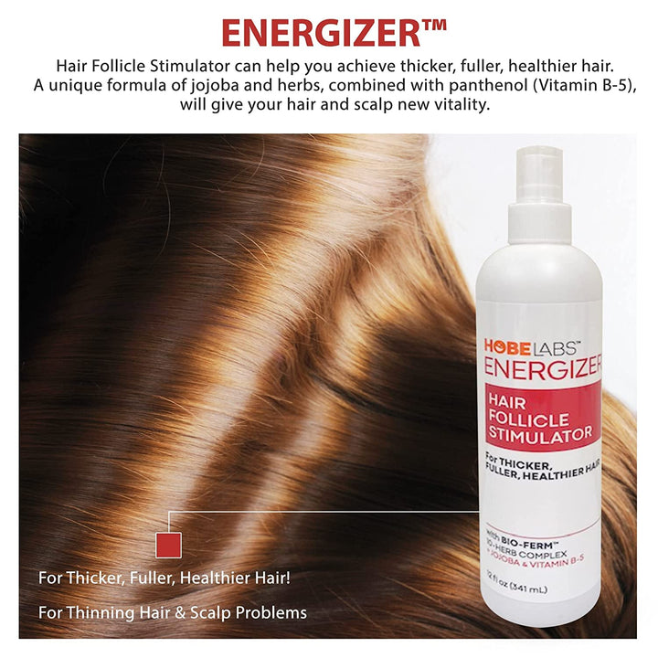 Hobe Labs Energizer Hair Follicle Stimulator, 8 Fluid Ounce