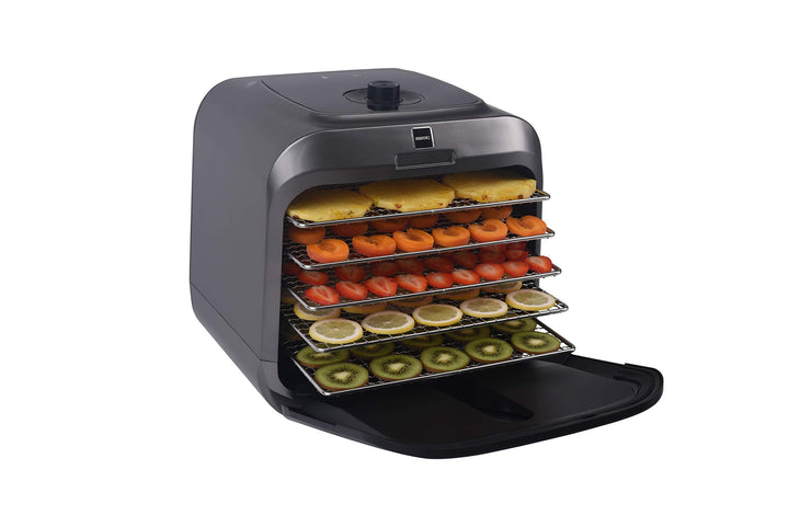 Maxxo Infra Dry+ Infrarot Dörrgerät IR Dörrautomat mit Edelstahl 500 Watt für trockenfleisch Jerky f