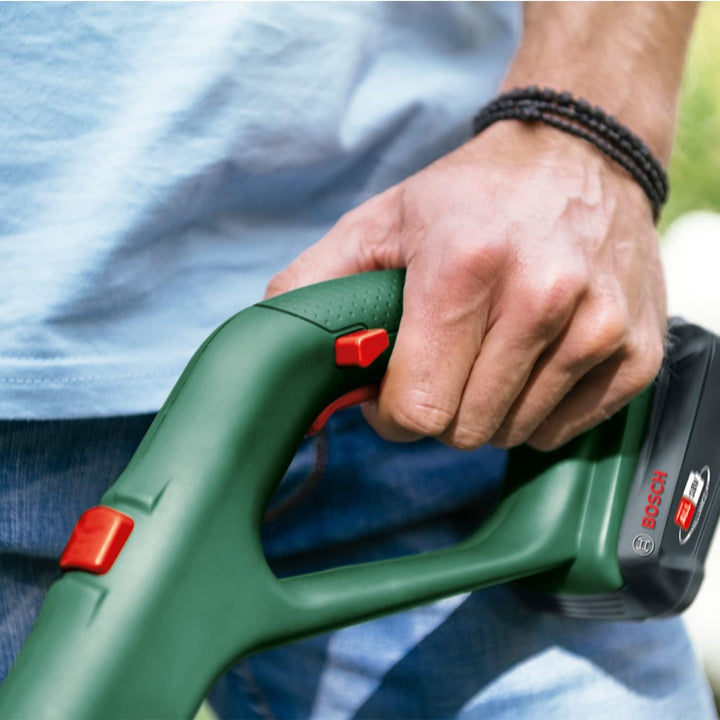 Bosch Akku Rasentrimmer EasyGrassCut 18 (ohne Akku, 18 Volt System, Schnittkreisdurchmesser 26 cm, i