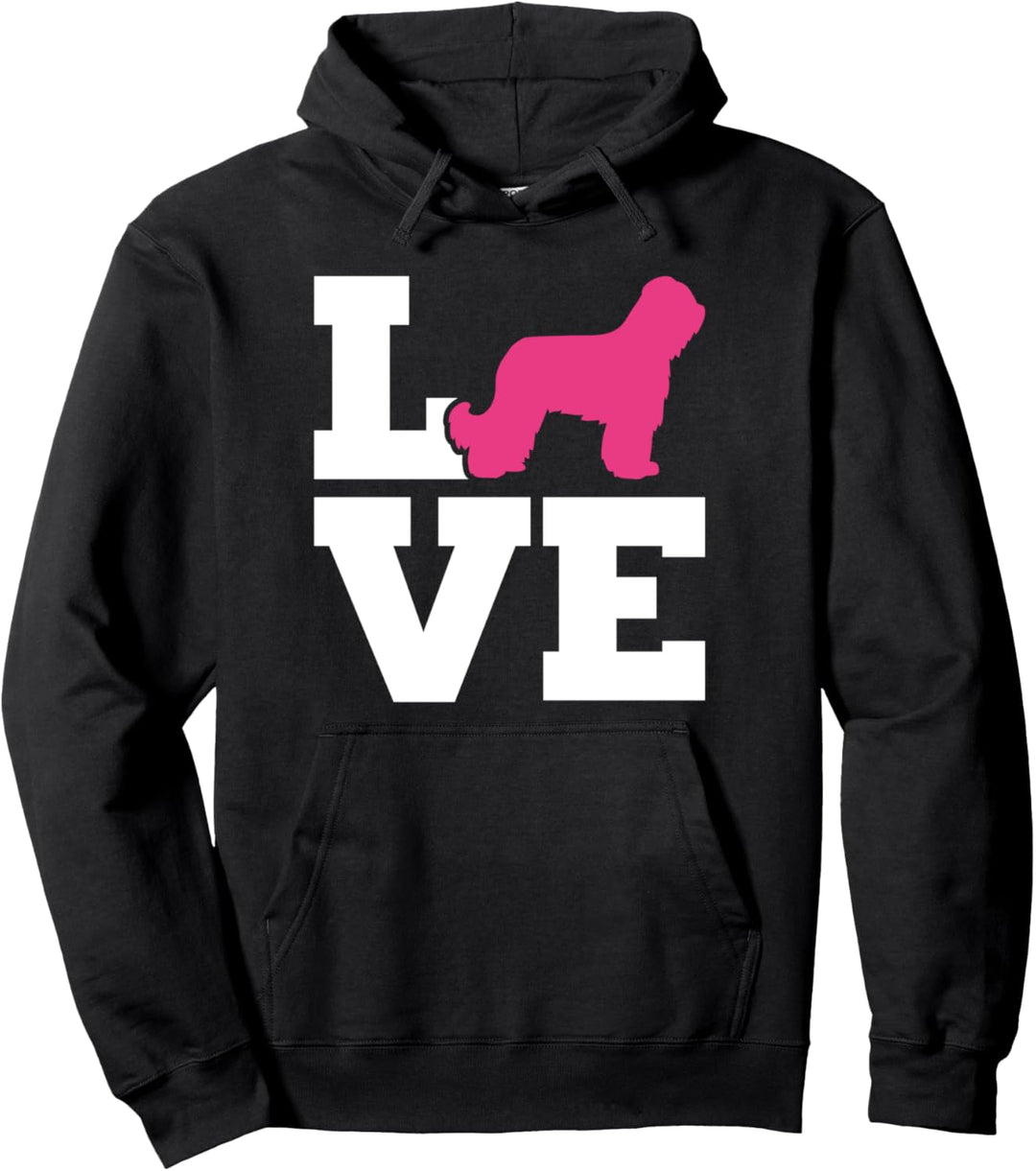 Briard Liebe Pullover Hoodie