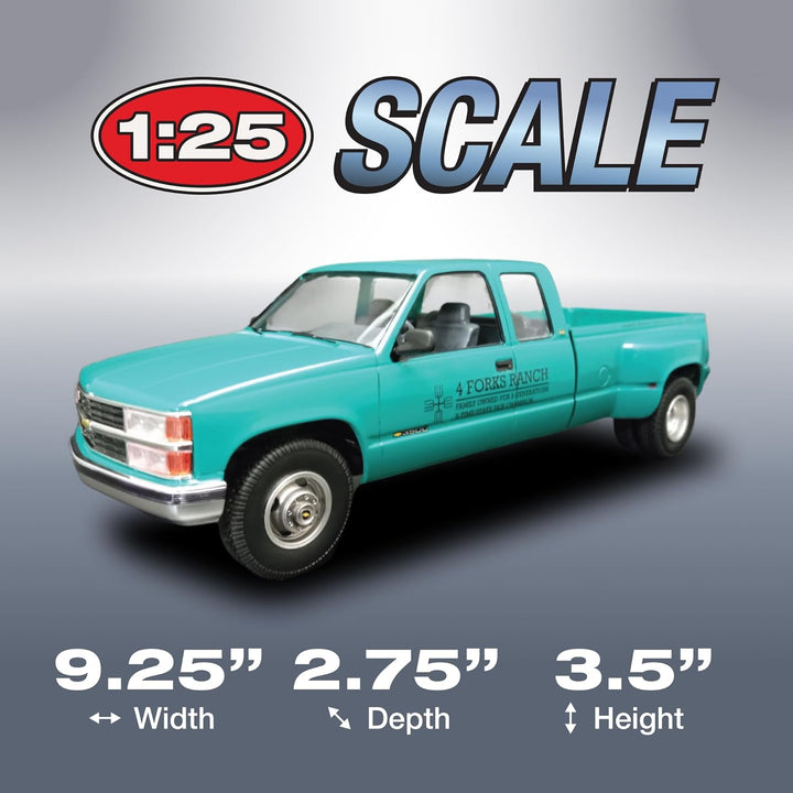 AMT AMT1409M/12 1/25 1996 Chevrolet C-3500 Dually Pickup Modellbausatz, Mehrfarbig