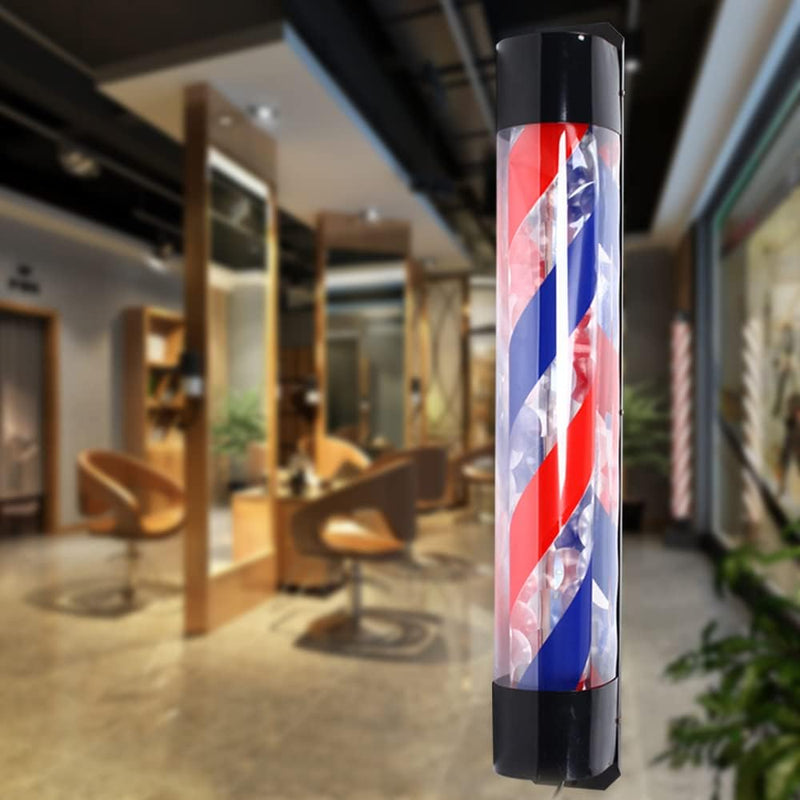 Barber Pole LED Licht 36 Zoll Barbierstab Friseur Pole Lampe Salon Ausrüstung, Profi Barbierpfosten