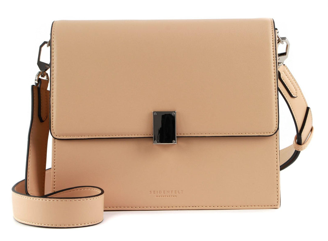 Seidenfelt Mora II Midi Crossbody Umhängetasche 24 cm light camel