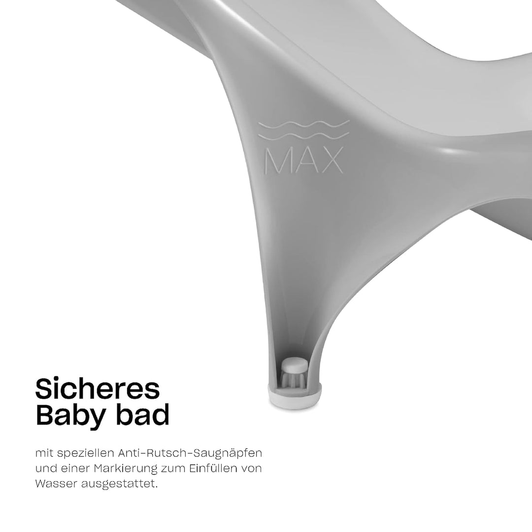 Hylat Baby Badewanneneinsatz Baby - wertvolle Badehilfe für Säuglinge und Babys von Geburt bis ca. 6