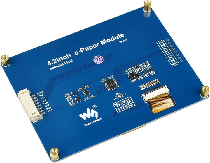 IBest 4.2inch E-Paper Display Module 400x300 Resolution 3.3V-5V Two-Color E-Ink Display HAT epaper S