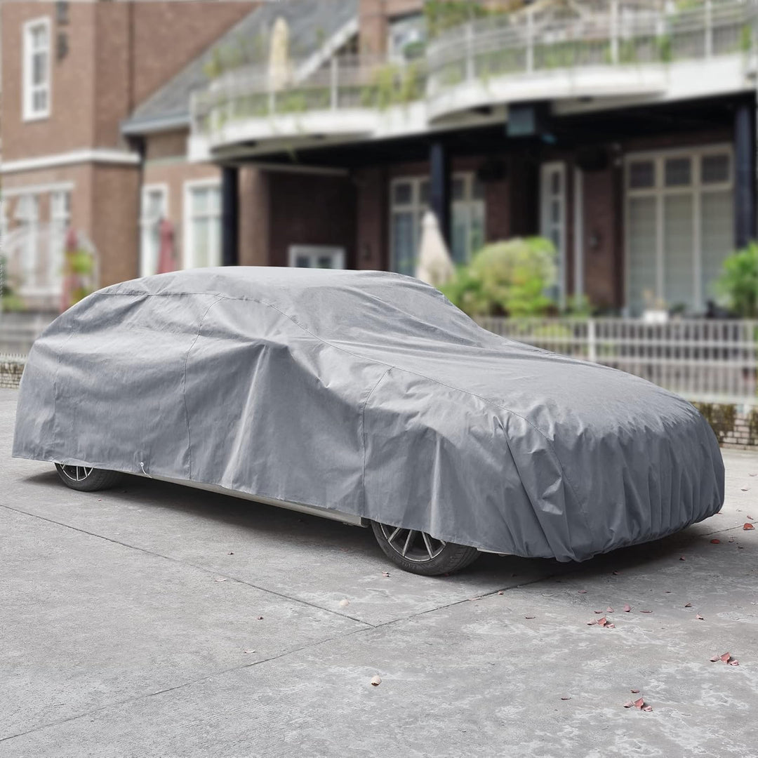 Ganzgarage Grösse M Atmungsaktiv Wasserabweisend Wetterfest UV-Beständig Abdeckung für PKW Kfz Auto