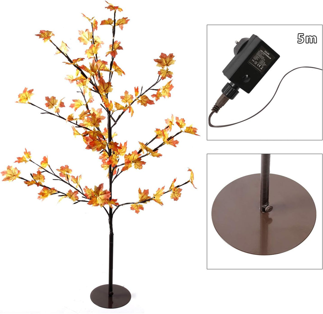 CCLIFE LED Ahorn Baum 150 180 cm innen Aussen Weihnachten Christbaum Lichterbaum warmweiss Kaltweiss