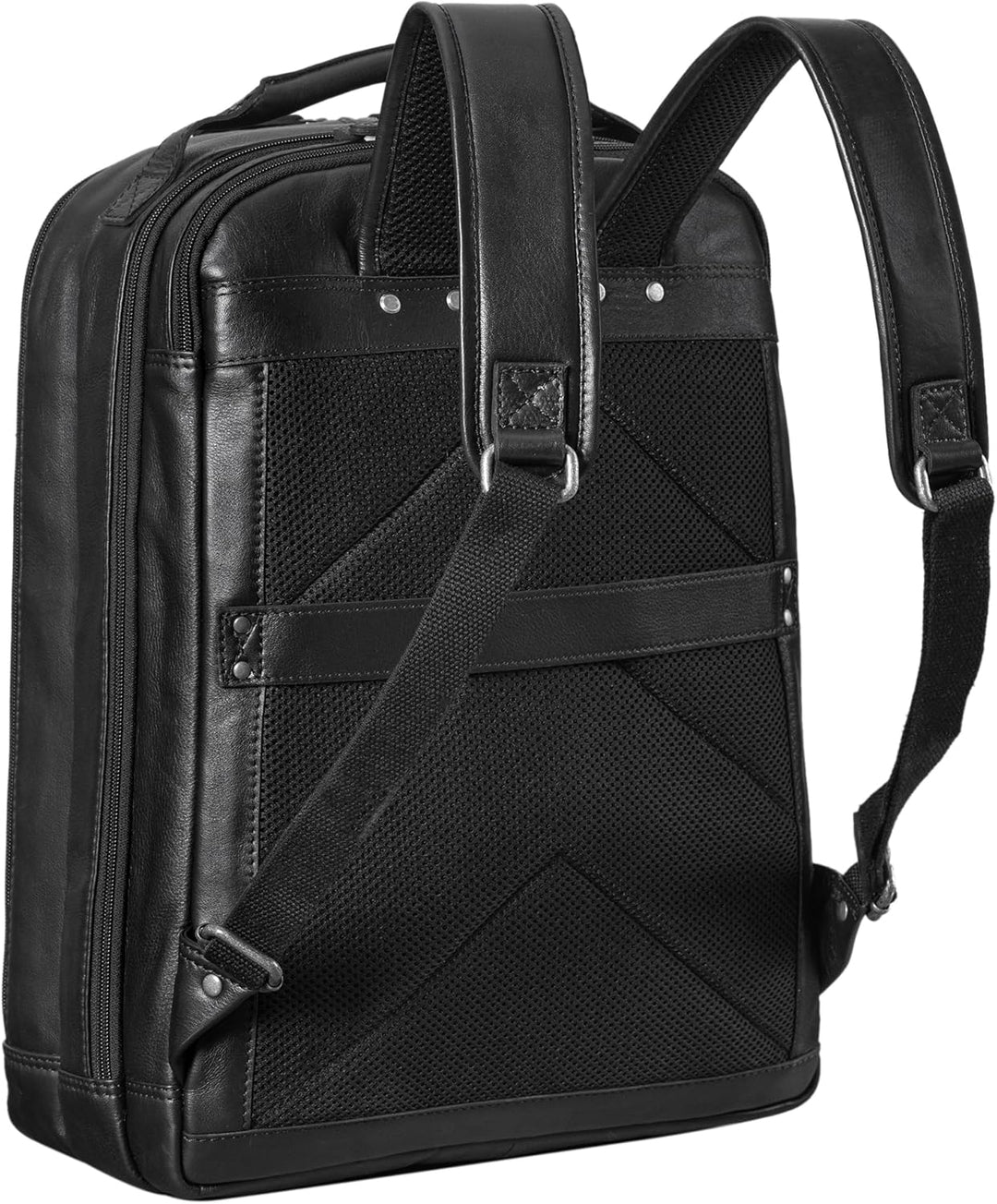 STILORD Harlow Leder Rucksack für Herren XL Businessrucksack Laptop Backpack 15 bis 17 Zoll Grosser
