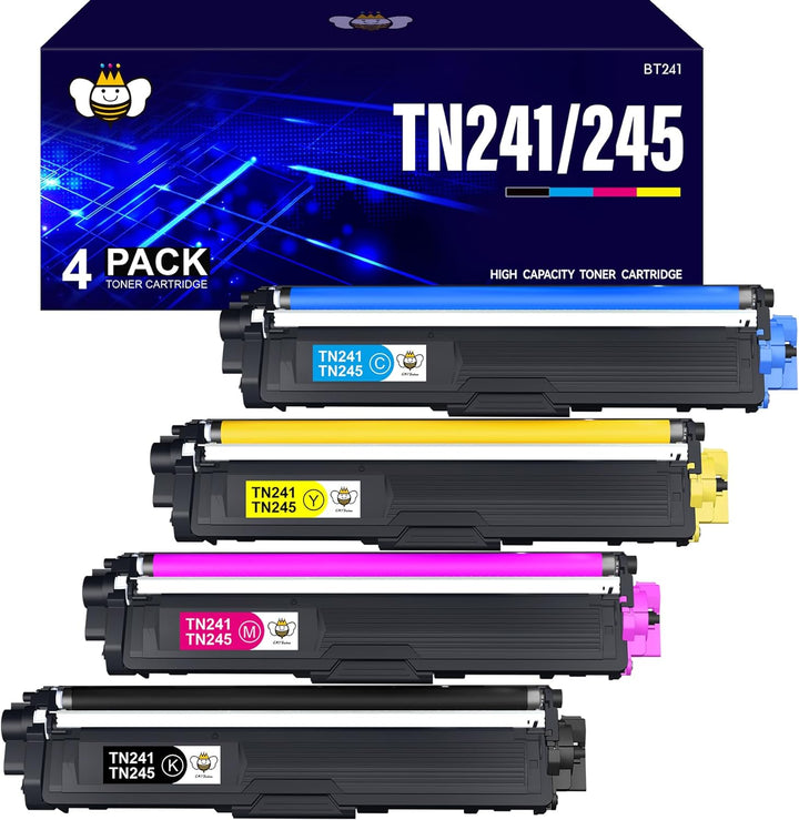 CMYBabee TN241Toner kompatible für Brother TN242 TN241 TN246 TN245 für Brother MFC-9332CDW DCP-9022C