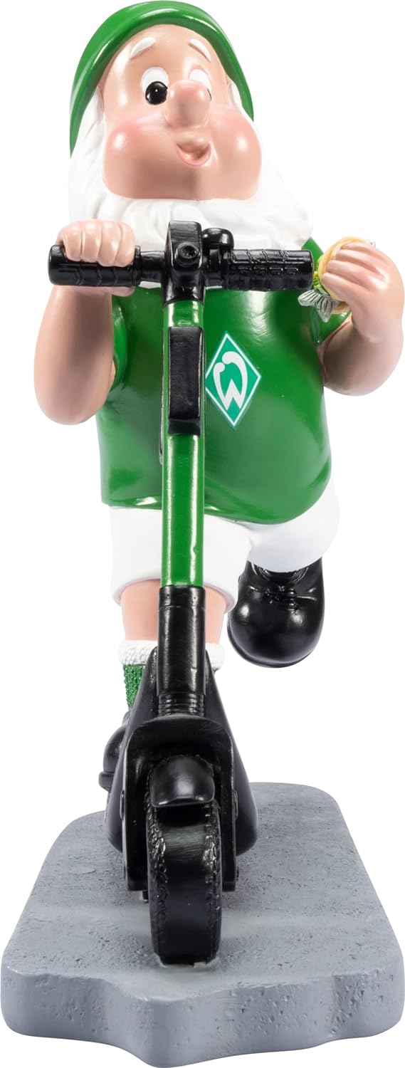 Werder Bremen Gartenzwerg Zwerg ** E-Roller **