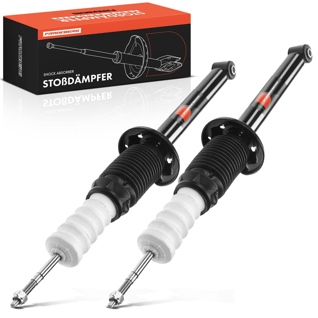 Frankberg 2x Stossdämpfer Gasdruck Hinterachse Kompatibel mit 121 III JASM JBSM 1998-2003 Fiesta JA