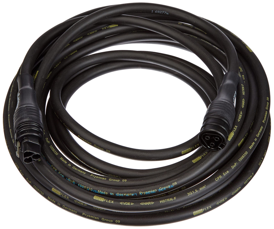 Wieland Gummi Anschlussleitung Buchse RST20i3 - Stecker RST20i3 7m RST20I3K1BS 15 70SW 7 Meter Wiela