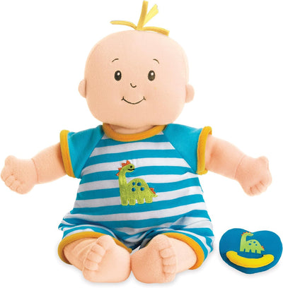 Manhattan Toy 143780 Baby Stella Boy weiches erstes Babypuppe für Alter ab 1 Jahr, 15 Niedliche, Nie